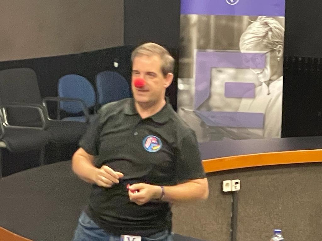 Ciberwoman en en evento de 2023